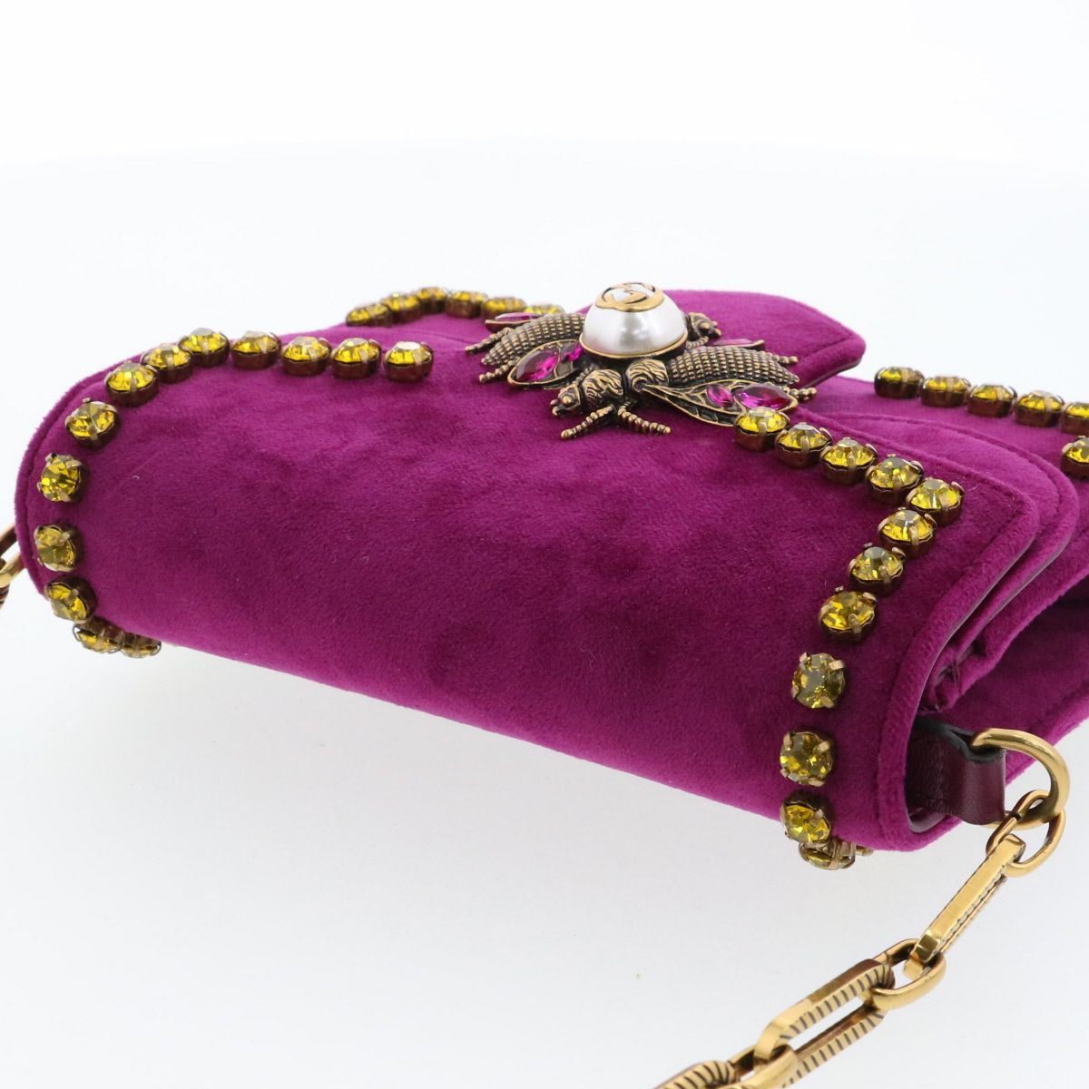 GUCCI グッチ ブロードウェイ 蜂 ビー BEE チェーンショルダーバッグ