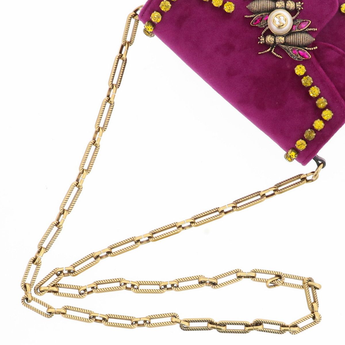 GUCCI グッチ ブロードウェイ 蜂 ビー BEE チェーンショルダーバッグ