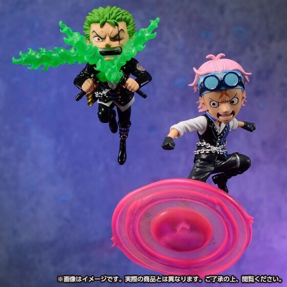 1A　ワンピースフィギュアセット ルフィ　ゾロ　シャンクス　トコトコ　チョッパー LXシャンクス^_^メタリックカラーがあるのは知らなかった😱けどこっち