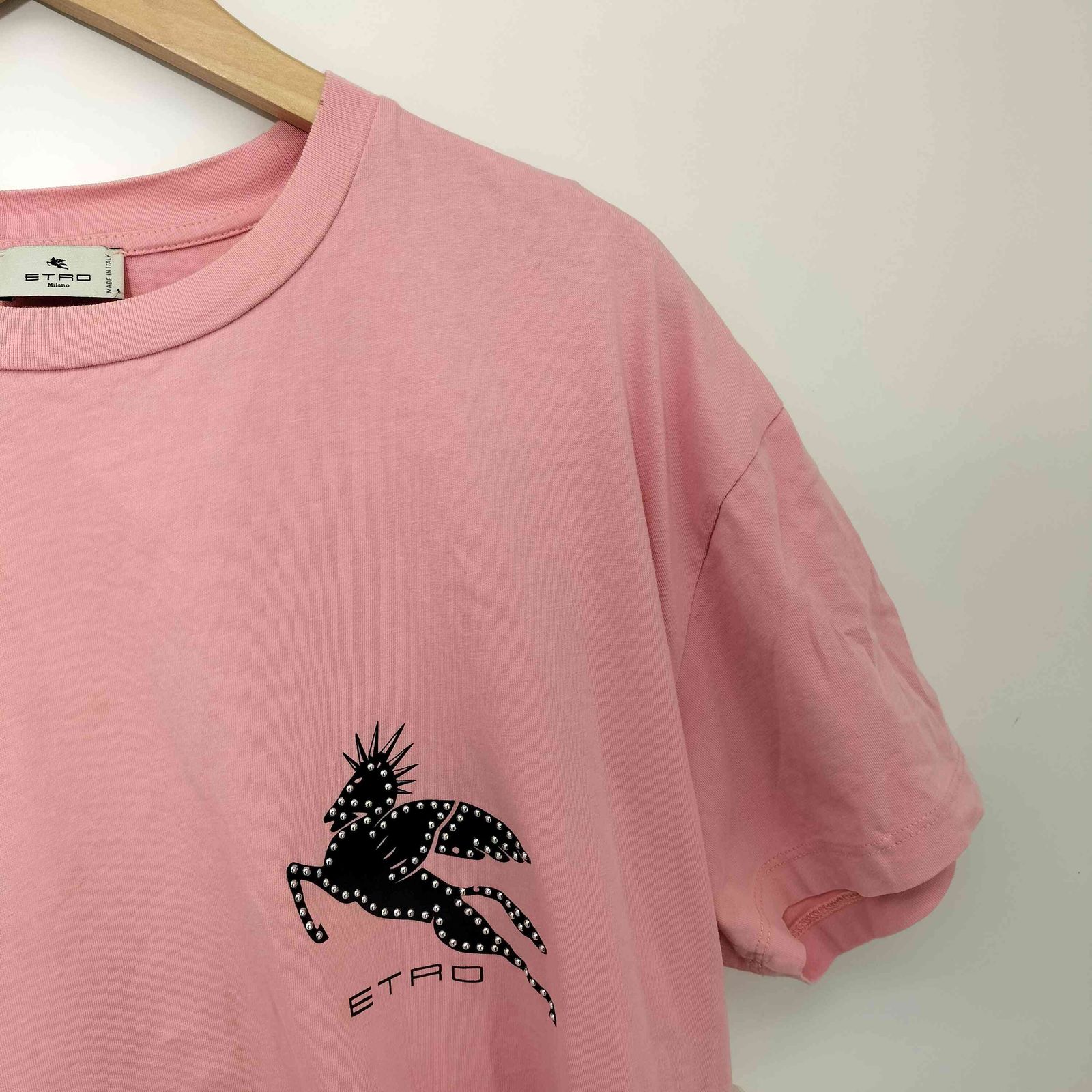 ETRO(エトロ) イタリア製 スタッズ プリント S/S Tシャツ レディース エトロ ETRO イタリア製 スタッズ プリント S/S Tシャツ レディース