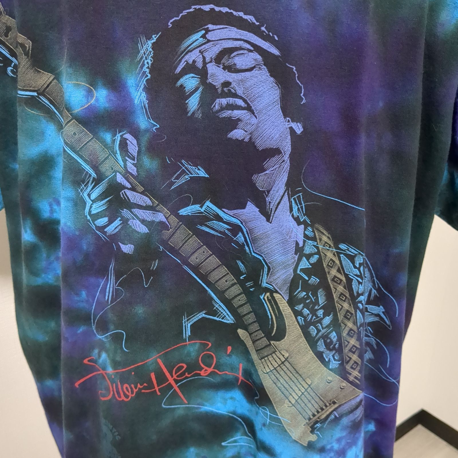 Jimi Hendrix タイダイTシャツ Lサイズ - メルカリ