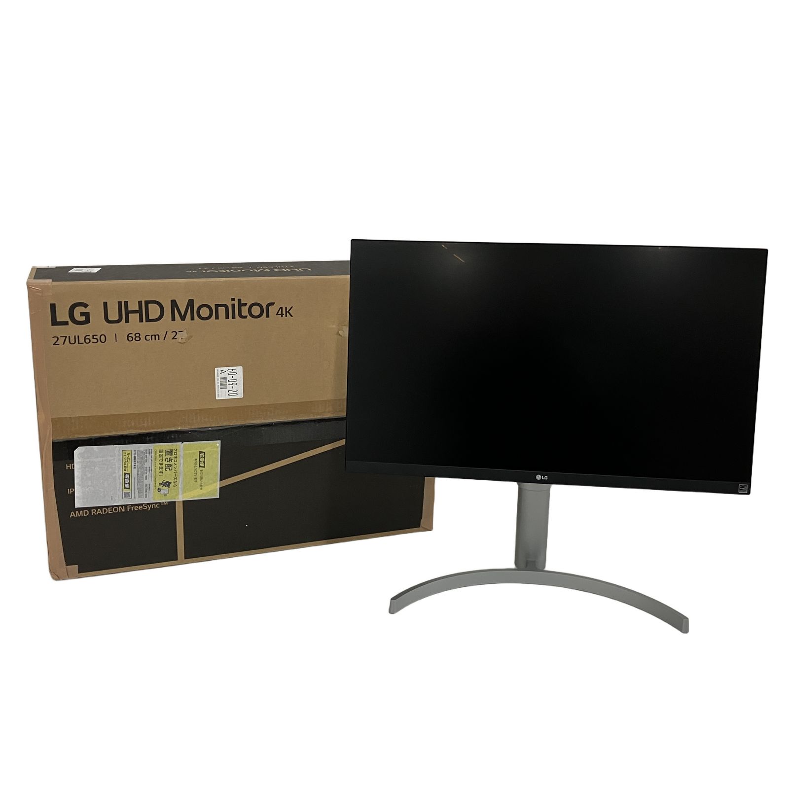 LG 27UL650-W 27インチ 4Kモニター 2019年製 中古 - メルカリ