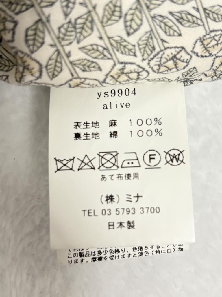 ☆mina perhonen ミナペルホネン パニーニバッグ ys9904 alive 日本製 