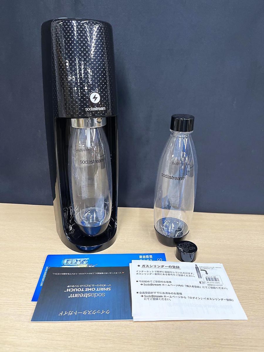 現状品】 Sodastream ソーダストリーム スピリットワンタッチ 炭酸水 