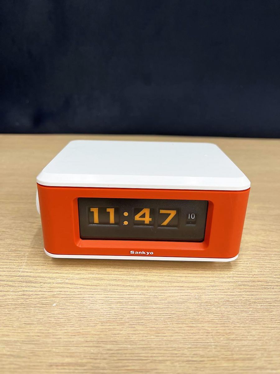 未使用・長期保管品】 Sankyo 三協 ザックス デジタル目覚まし時計 DT