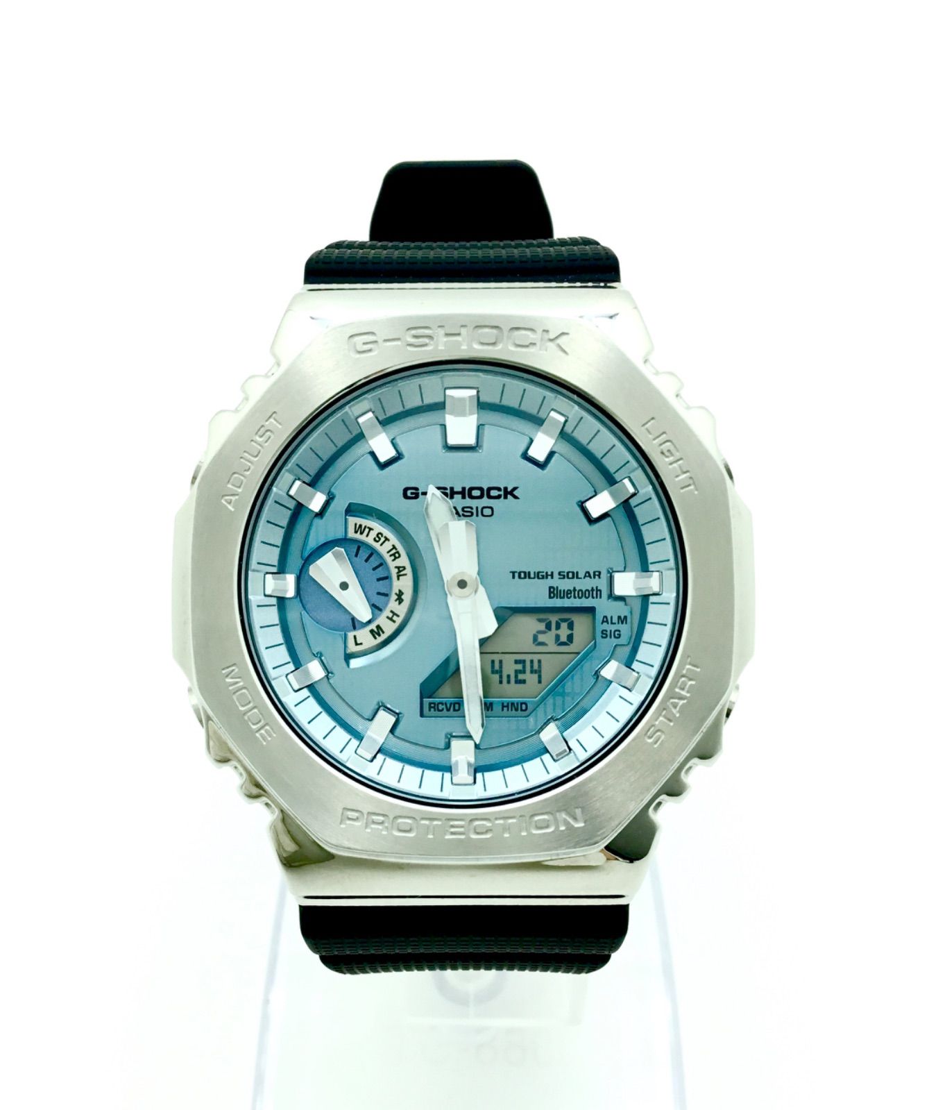 中古 美品】カシオ CASIO G-ショック G-SHOCK GBM-2100A-1A2JF 電波 