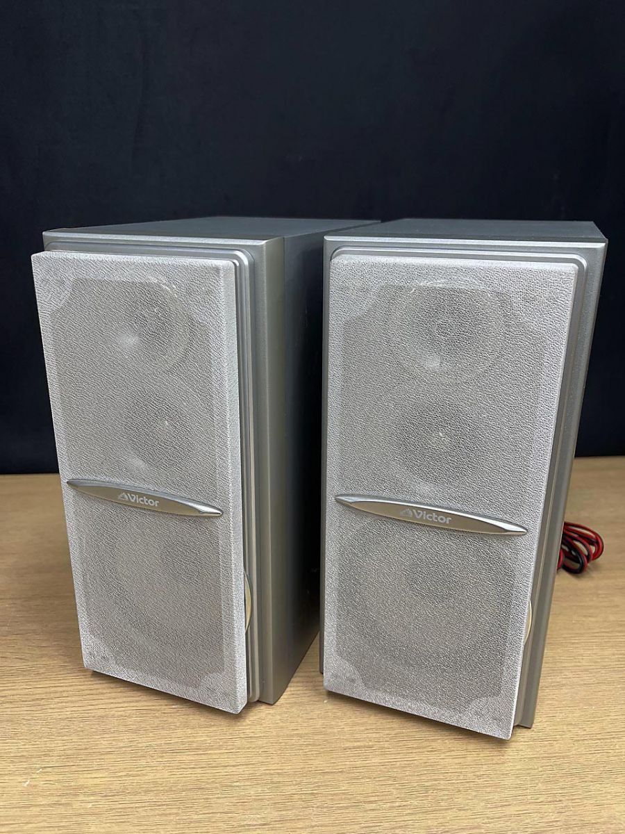 ジャンク品】 Victor ビクター DVD CD ダブルMD カセットコンポ CA