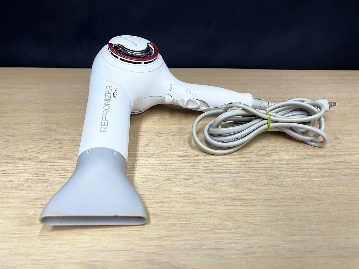 REPRONIZER 3D Plus ヘアドライヤー ホワイト Bioprogramming レプロナイザー 3D Plus 3D-G-JPAC