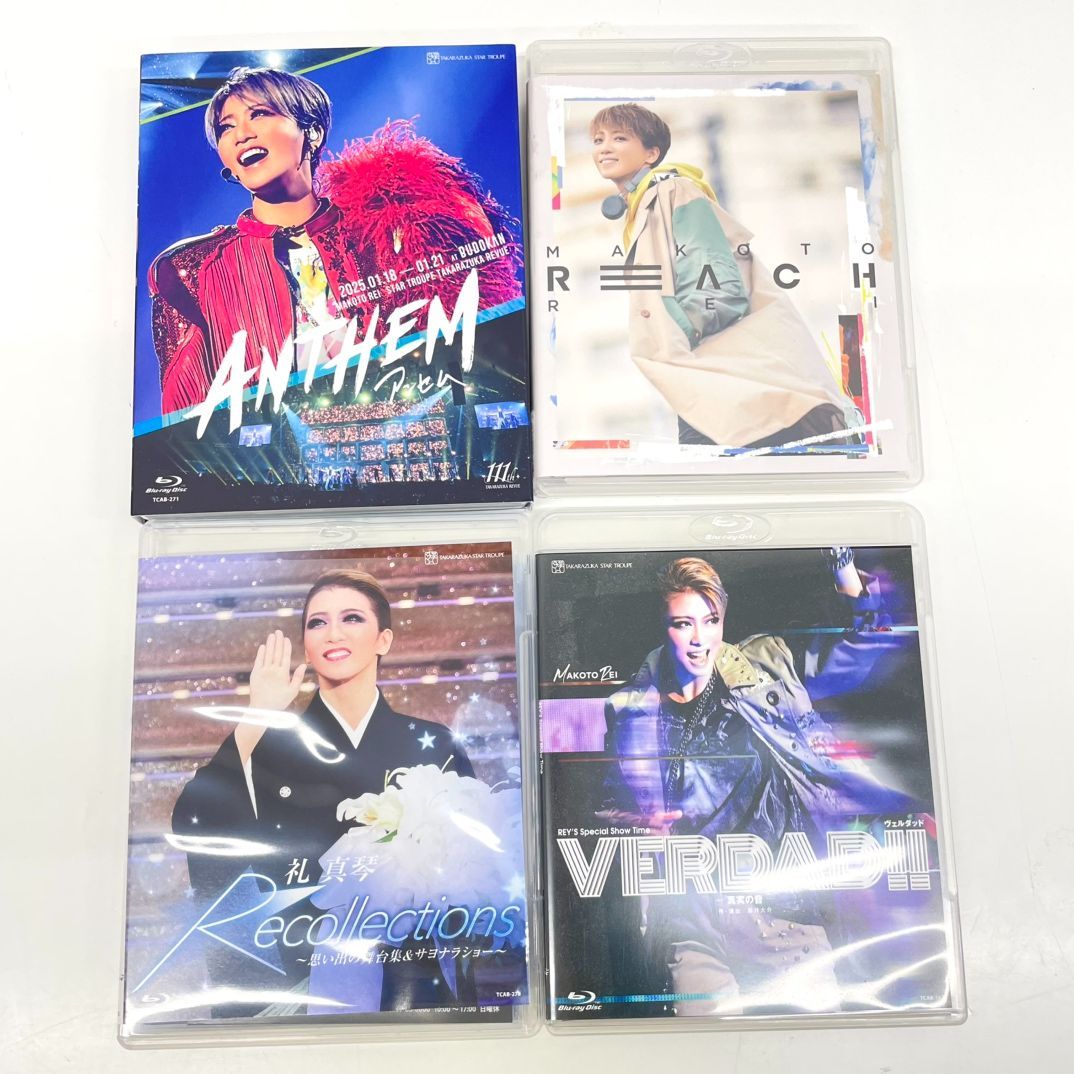 中古品】 宝塚歌劇団 星組 礼真琴 Blu-ray CD 4点セット / ANTHEM