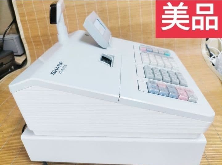 シャープレジスター　XE-A207　PC連携売上管理設定無料　231115 美品シャープレジスター XE-A207 PC連携売上管理設定無料 207022