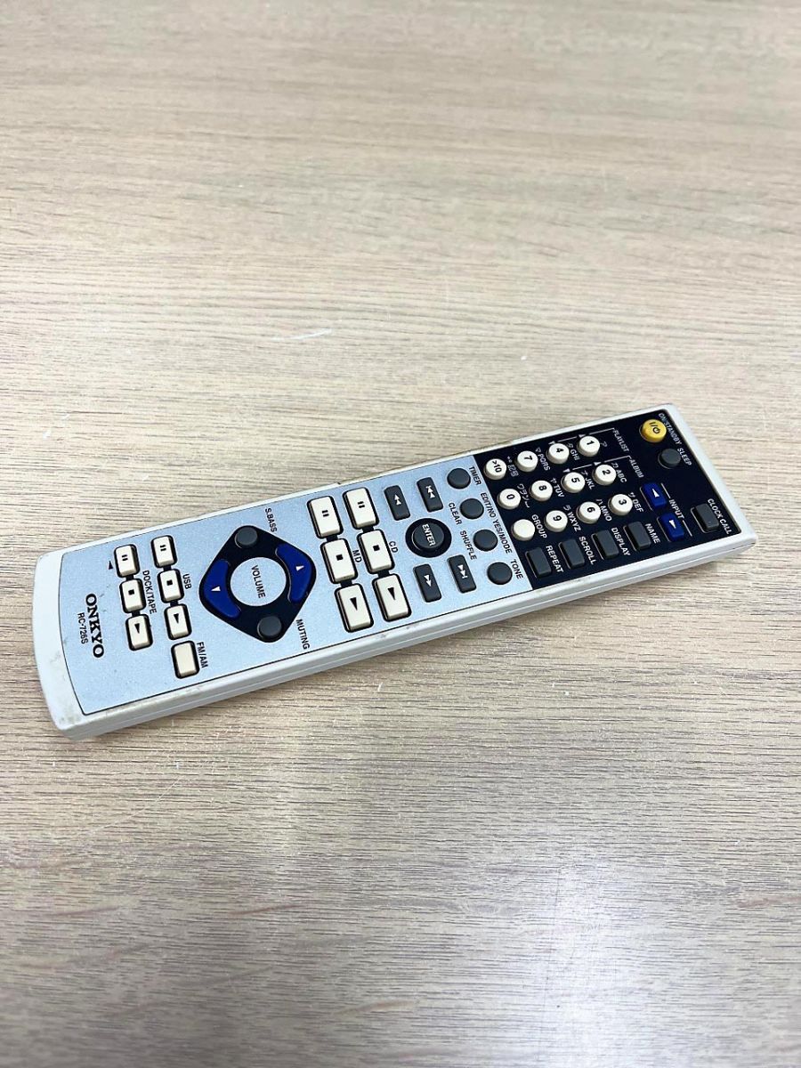 オーディオ機器 【美品】ONKYO FR-N9FX リモコン付 CD読み込めずジャンク