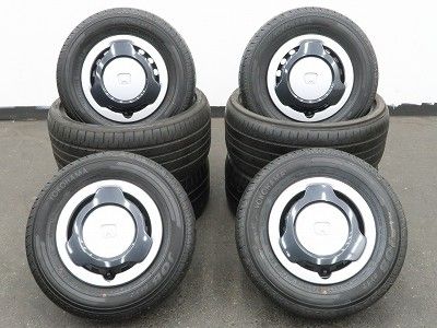 【バリ溝】4本 ホンダ N-VAN FUN 純正 スチール 12インチ 4J 4H PCD100 ラジアル ヨコハマ JOB RY52 145/80R12 LT JJ1 JJ2 鉄チン エヌバン