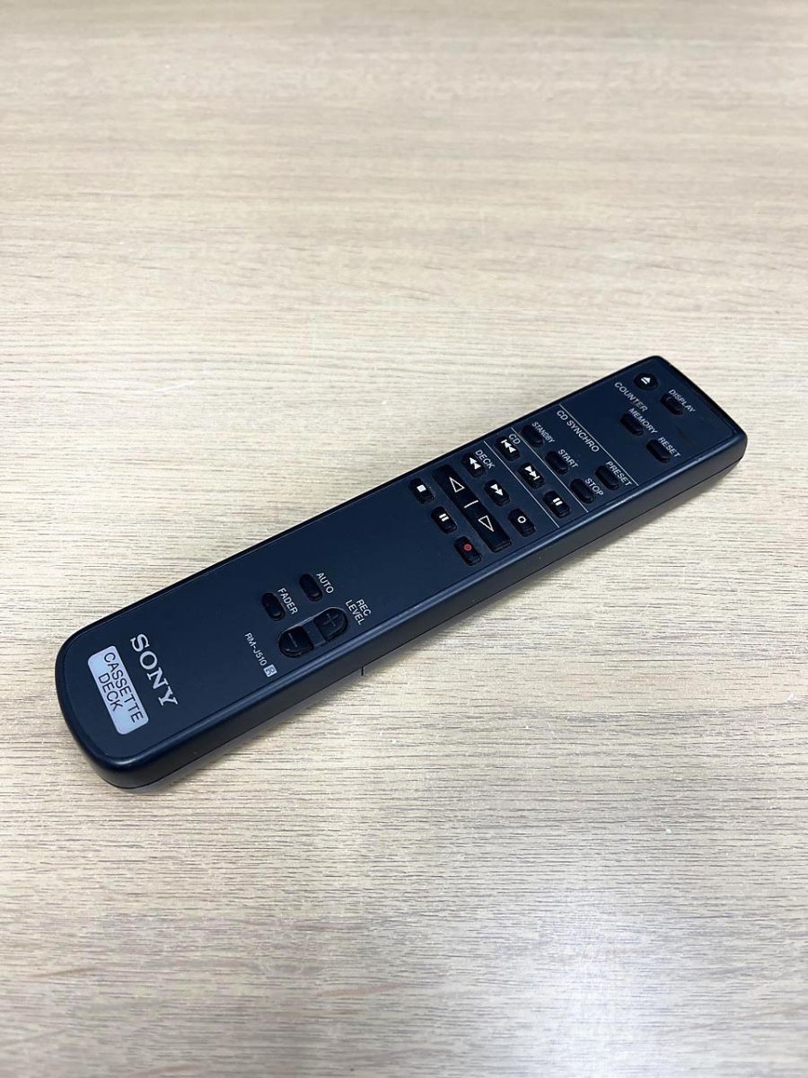 SONY RM-J703 ソニー カセットデッキ用 リモコン 動作確認済み SONY] ワイヤレスリモコン(RM-J701/RM-J702/RM-J703/RM-J710/RM-J501