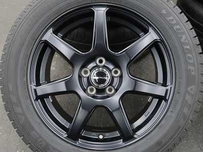 プリウス、スバル系、86等、スタッドレス用に… スタッドレス装着ー86純正17インチホイール（トヨタ プリウス G's