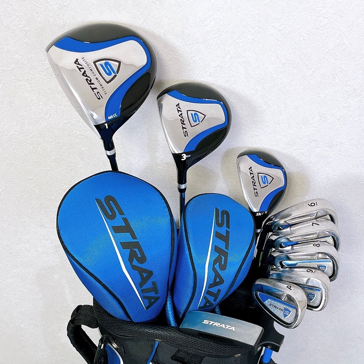 左利き用☆Callaway☆STRATA☆メンズゴルフクラブセット Callaway（キャロウェイ） Callaway Strata Plus 14-Piece Men's Set