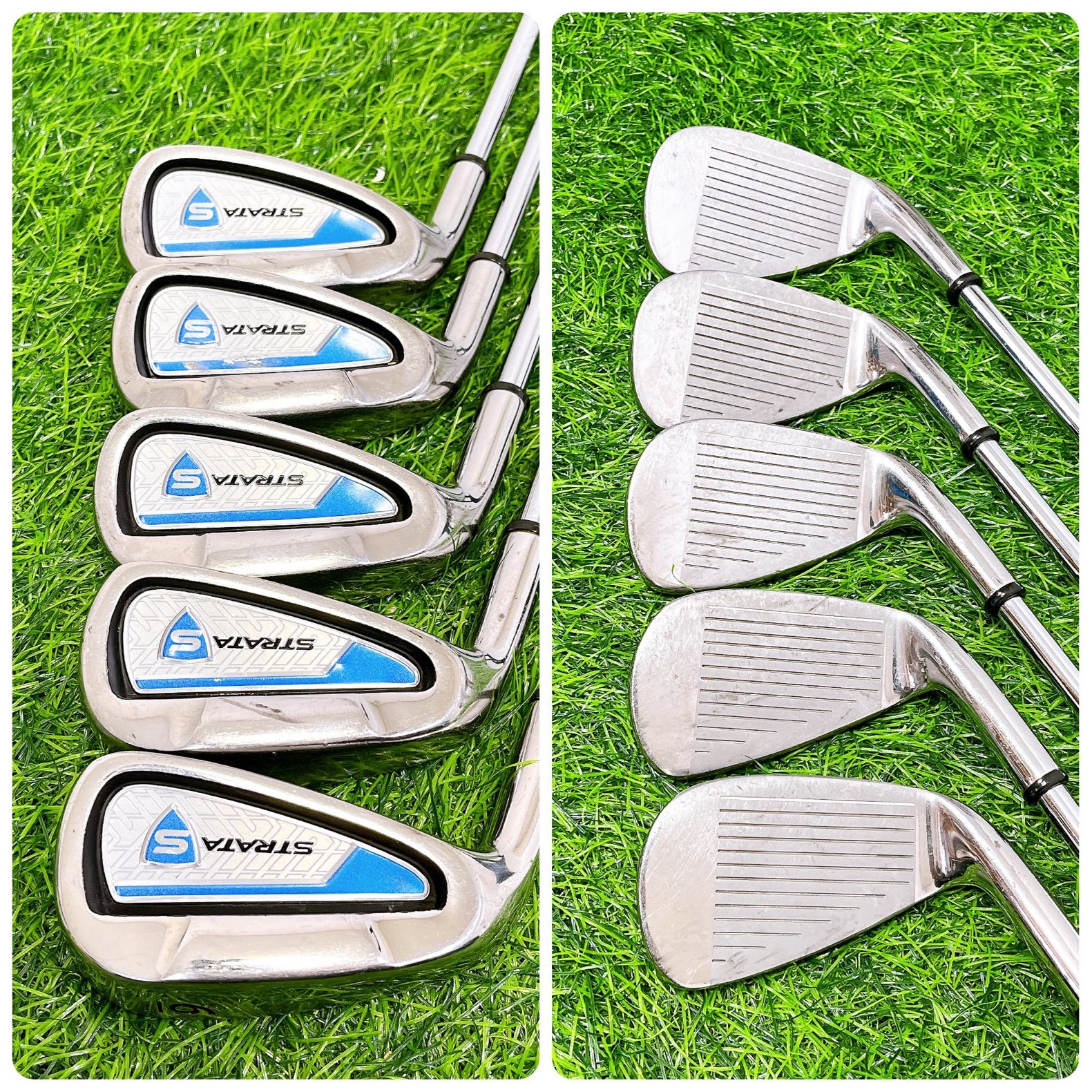 左利き用☆Callaway☆STRATA☆メンズゴルフクラブセット 人気モデル キャロウェイ ストラータ 左利き用 メンズレフティクラブ