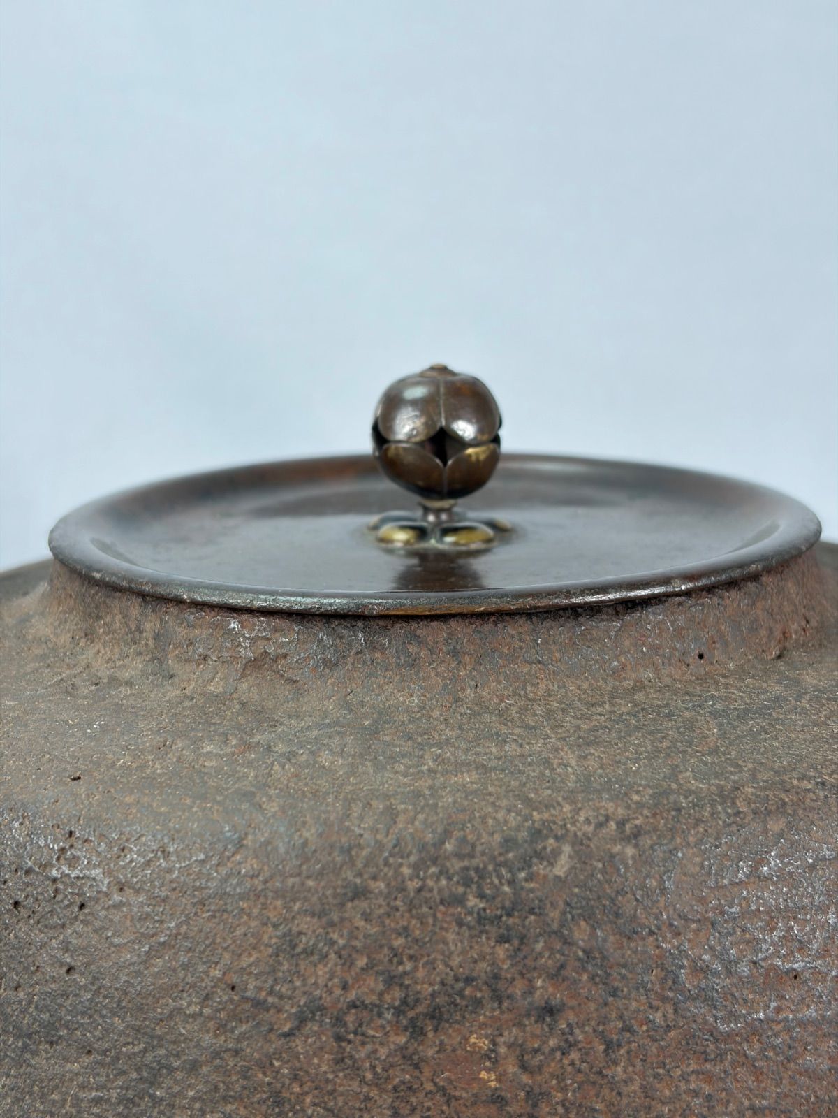 茶道具】釜師大西清右衛門識 古天猫造 常張釜 茶釜 釜426 - メルカリ