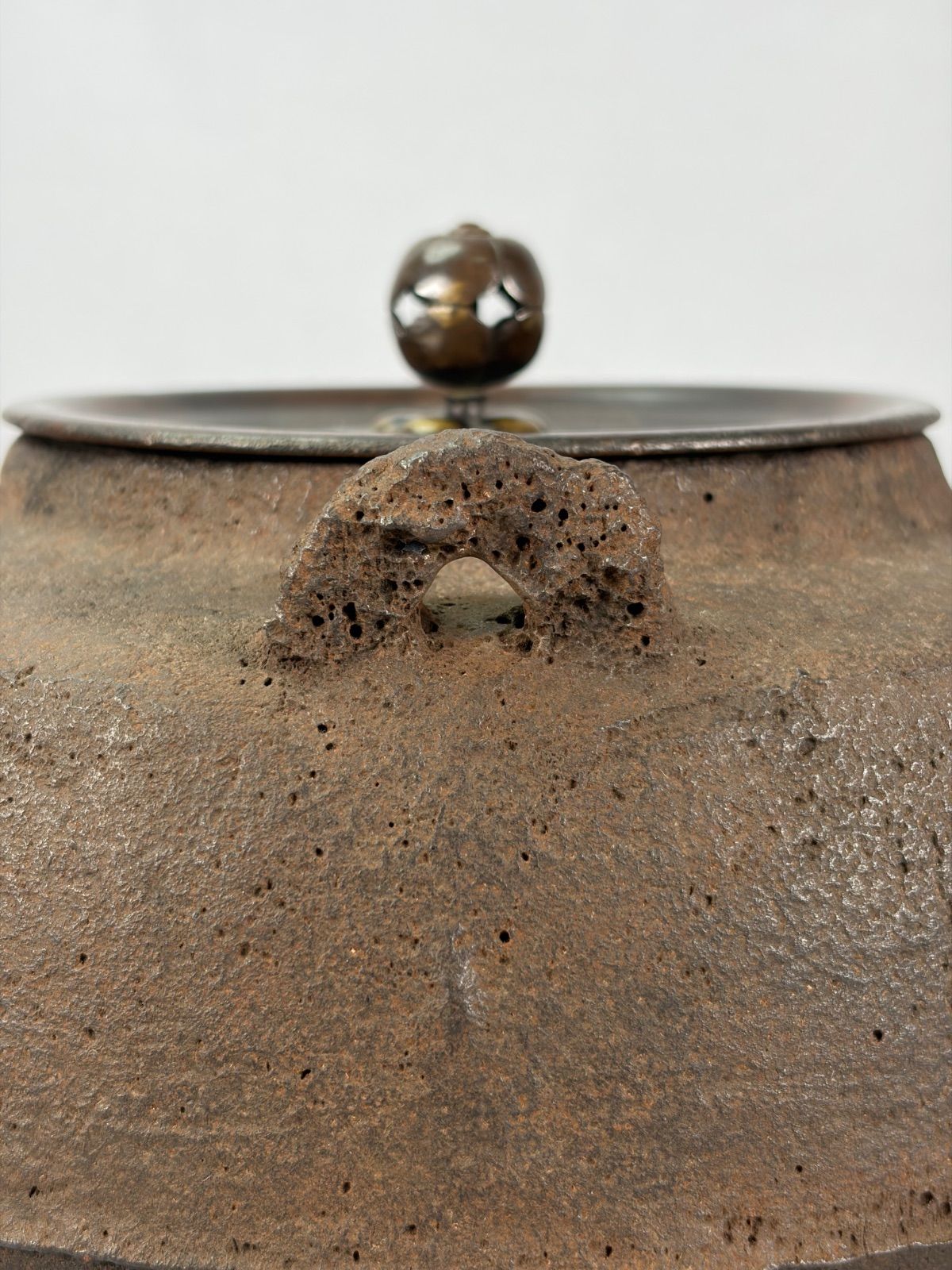 茶道具】釜師大西清右衛門識 古天猫造 常張釜 茶釜 釜426 - メルカリ