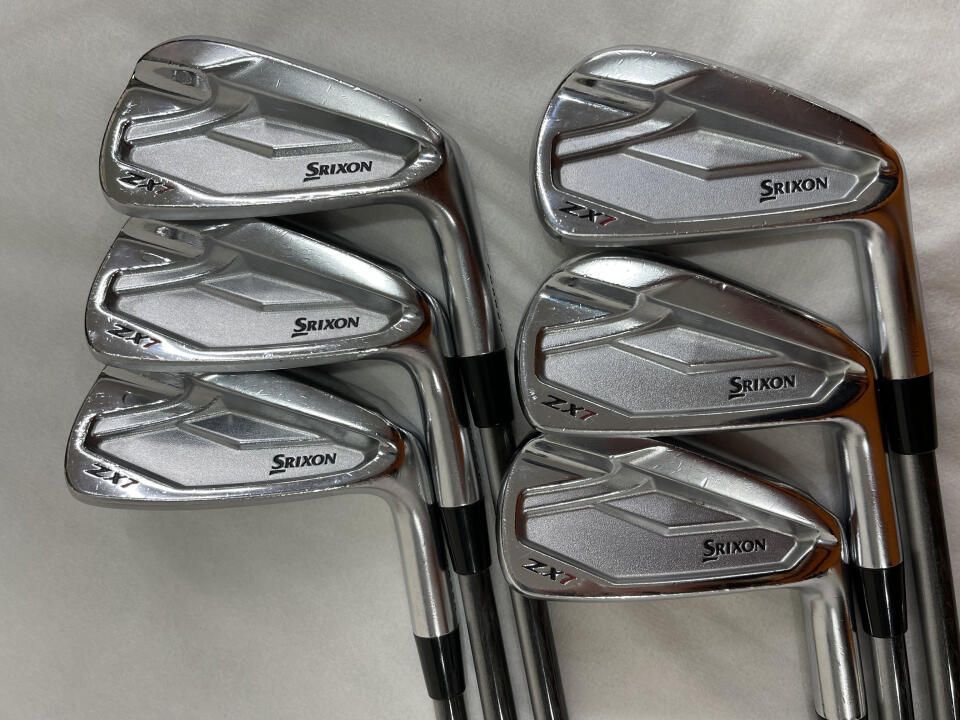 ダンロップ SRIXON ZX7 OTi 100 Sフレックス アイアンセット 中古