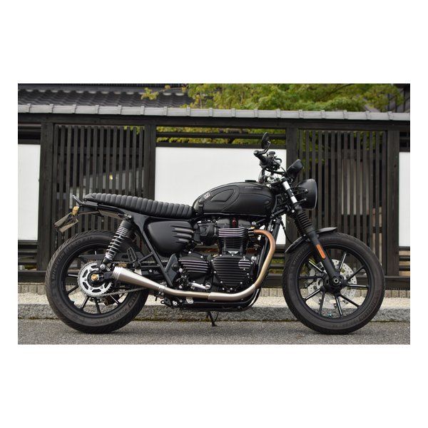 パーツ MOTONE CUSTOMS（モートーンカスタムズ） スプロケットカバー リブ ブラック/ポリッシュ MMU088 (2635342)