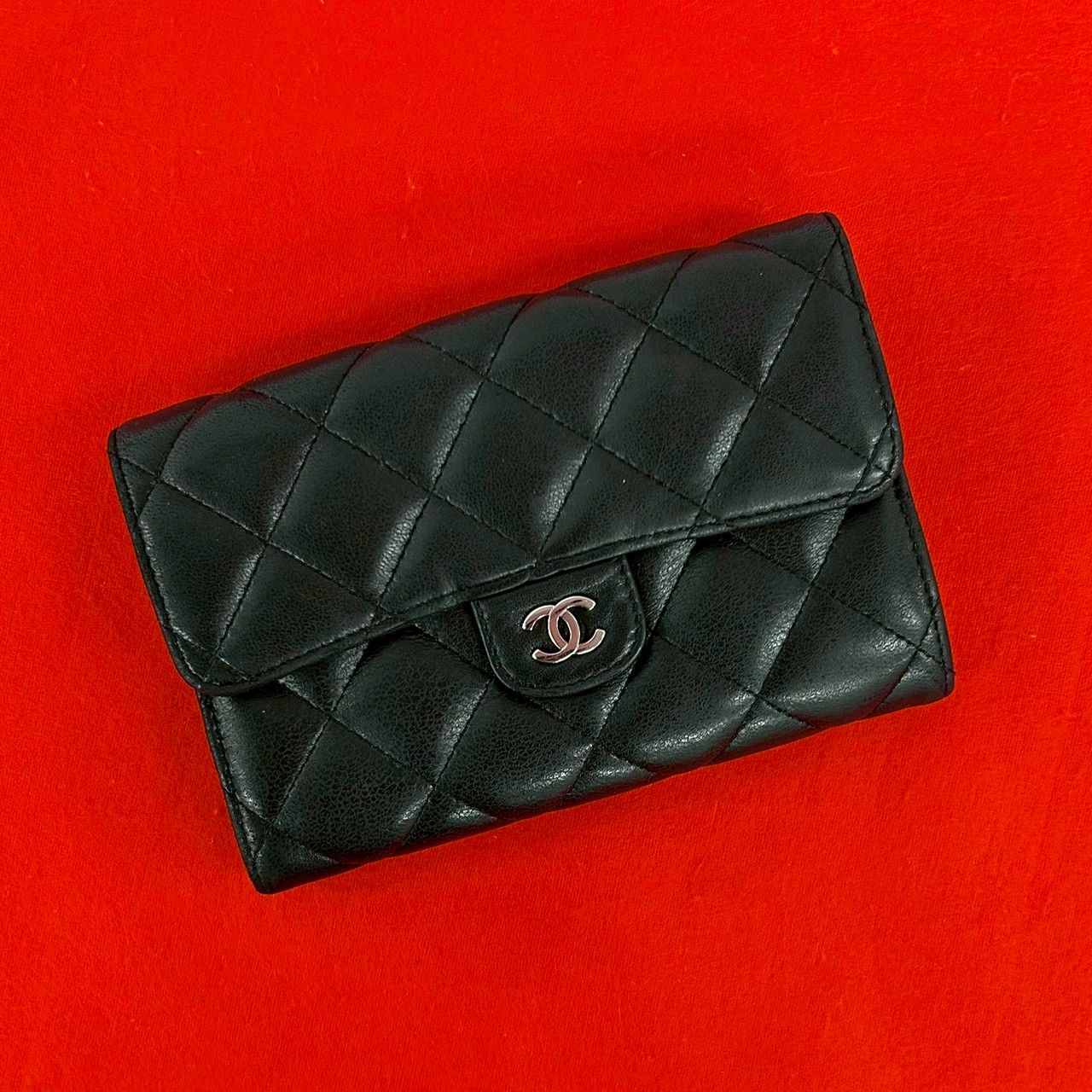 極 美品 シール有 13番台 CHANEL シャネル マトラッセ ココマーク