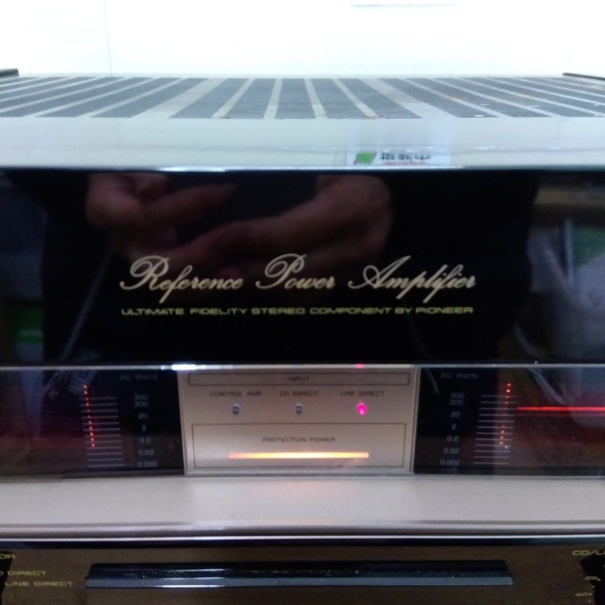 ジャンク・通電確認のみ】Pioneer パイオニア ステレオパワーアンプ M