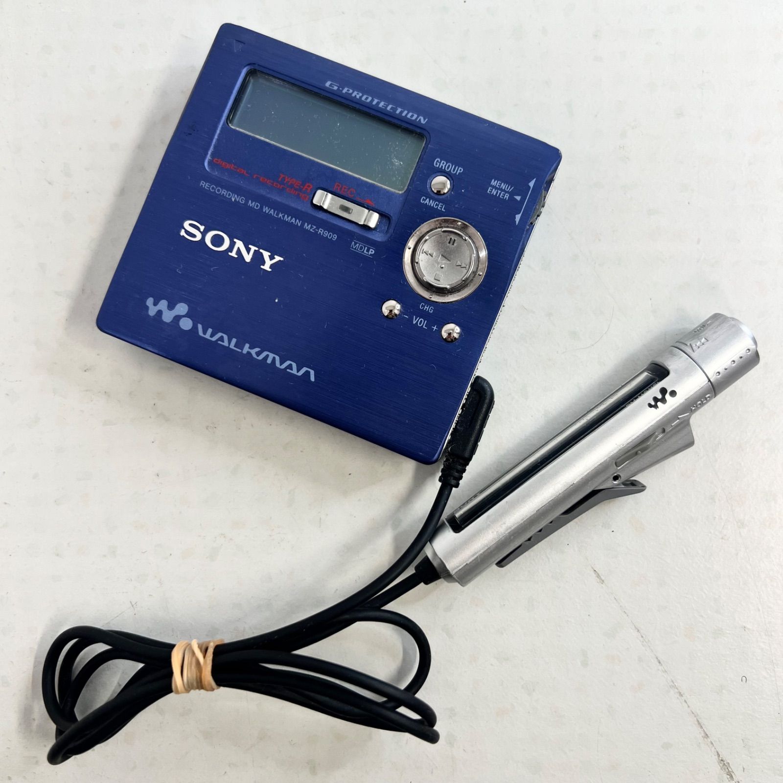 【ジャンク品】SONY MZ-R909 ポータブルMDプレーヤー ジャンク】ソニー SONY MZ-R909 ポータブルMDプレーヤー MD - メルカリ
