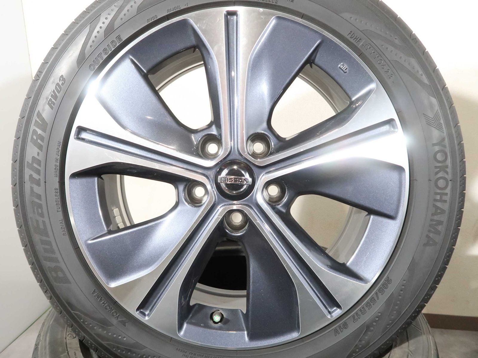 日産キックス　純正ホイール　4本セット　17インチ6.5J 4本 日産 キックス 純正 17インチ 6.5J +45 5H PCD 114.3 ラジアル