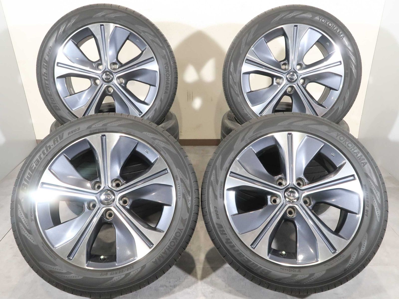 4本 日産 キックス 純正 17インチ 6.5J +45 5H PCD 114.3 ラジアル