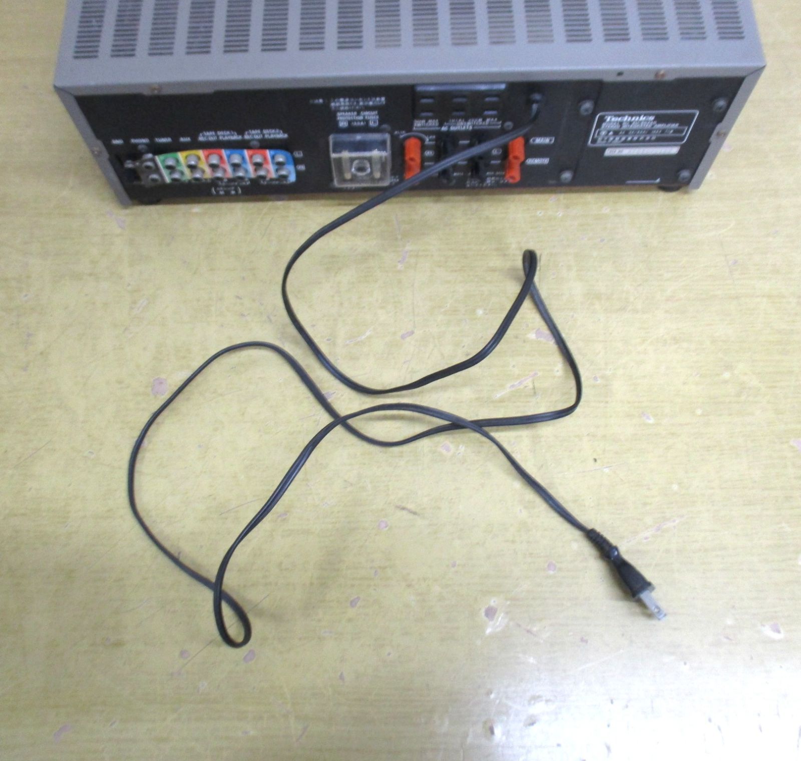 B165 Technics SU-8044G ステレオメインアンプ Technics SU-8044G Stereo Integrated DC Amplifier Vintage Confirmed