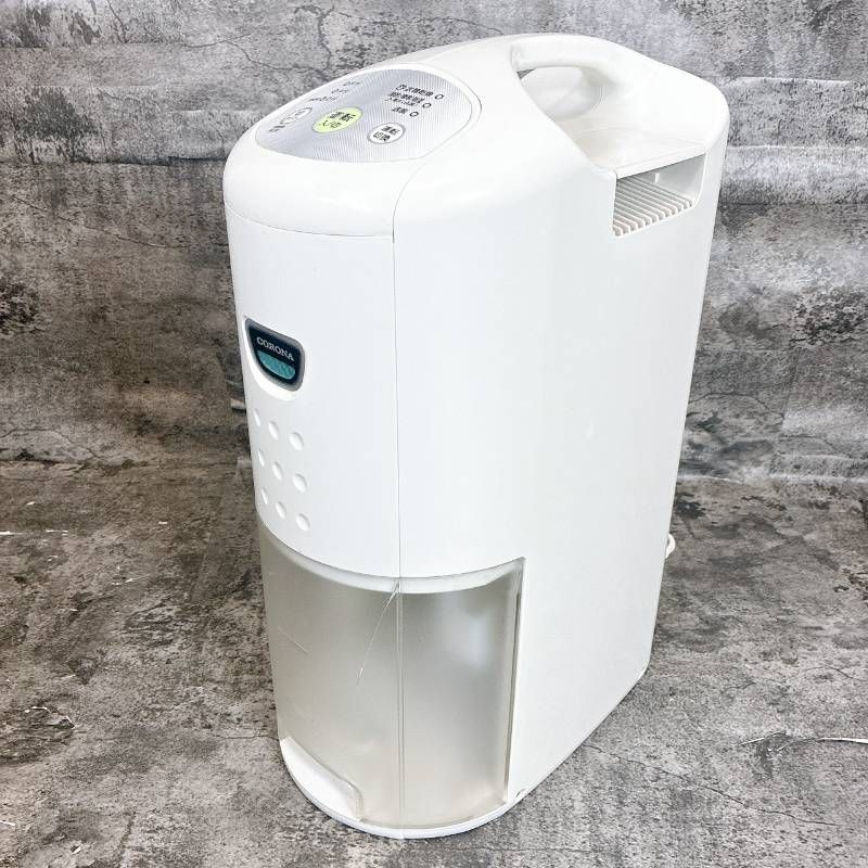 訳あり コロナ CORONA 除湿機 CD-P63A2 2021年製 タンク亀裂あり 動作