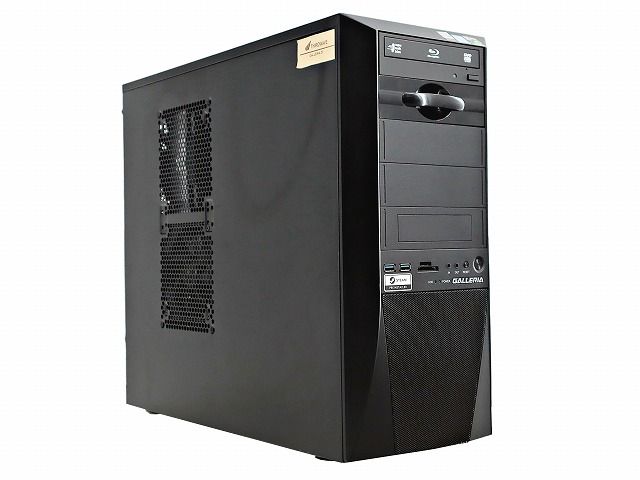 THIRDWAVE タワー型デスクトップPC ブラック 中古 Thirdwave Prime Galleria ZX-E Maelstrom M01 デスクトップ