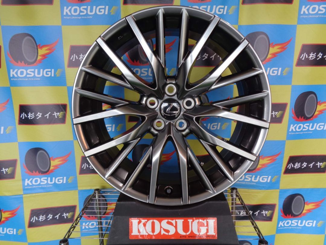 レクサス　20系　RX　Fスポーツ　純正　中古ホイール　4本セット　8J-20　5H114.3　+30　atsugiM138