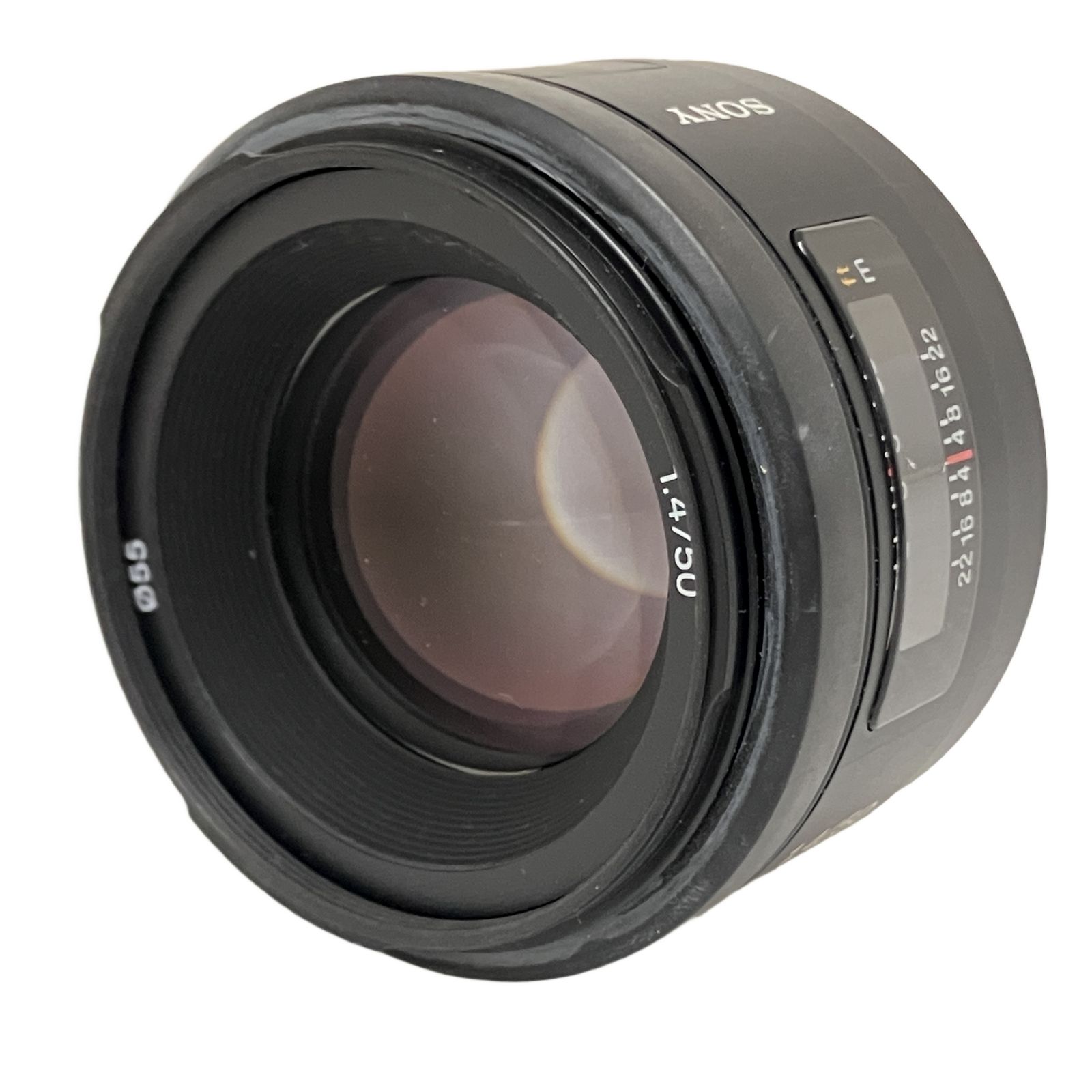 【中古】SONY ソニー 50mm f/1.4 SAL50F14 元箱付き SONY 50mm F1.4 単焦点レンズ フルサイズ対応