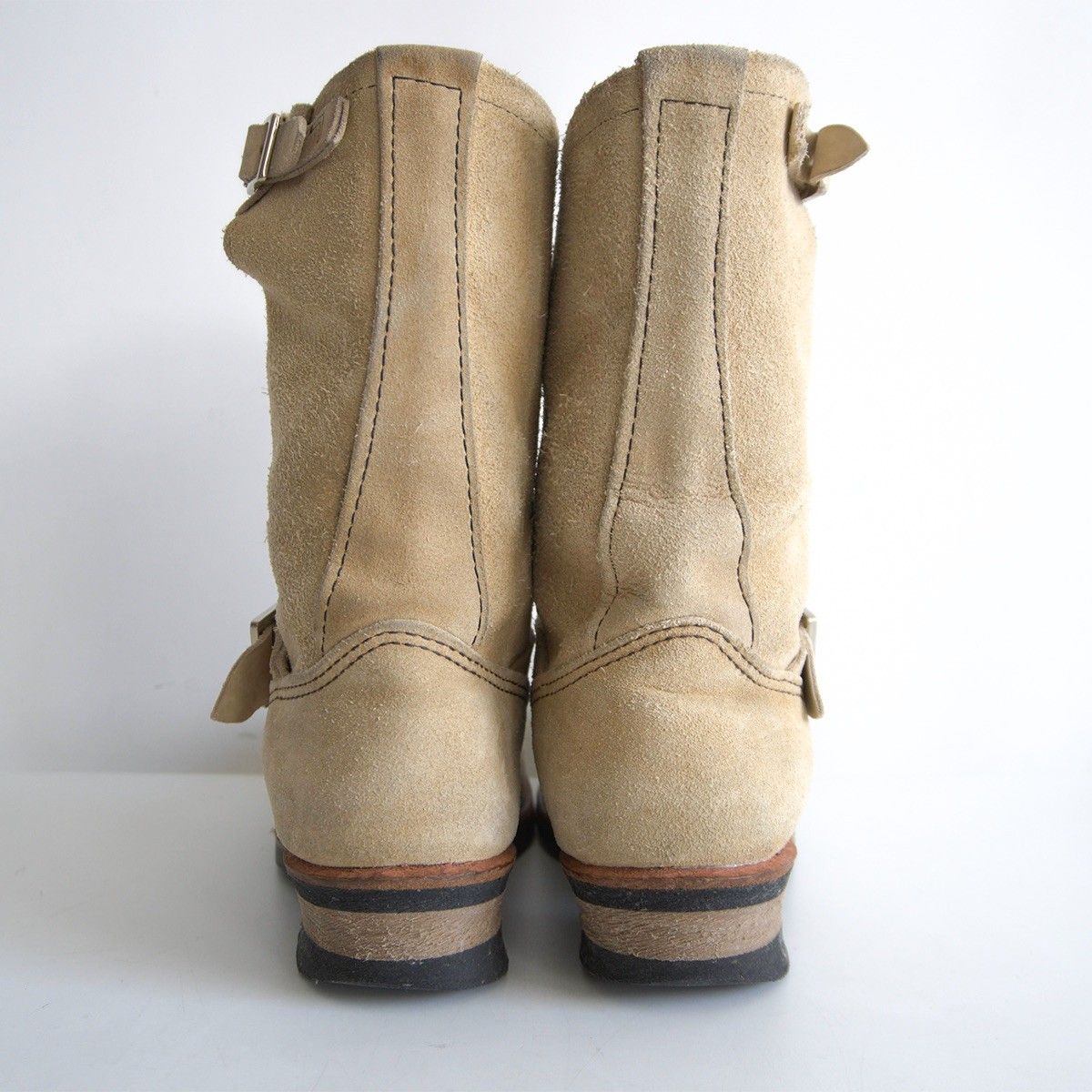 10年製】REDWING【8268/スウェードエンジニアブーツ】US9 レッド 