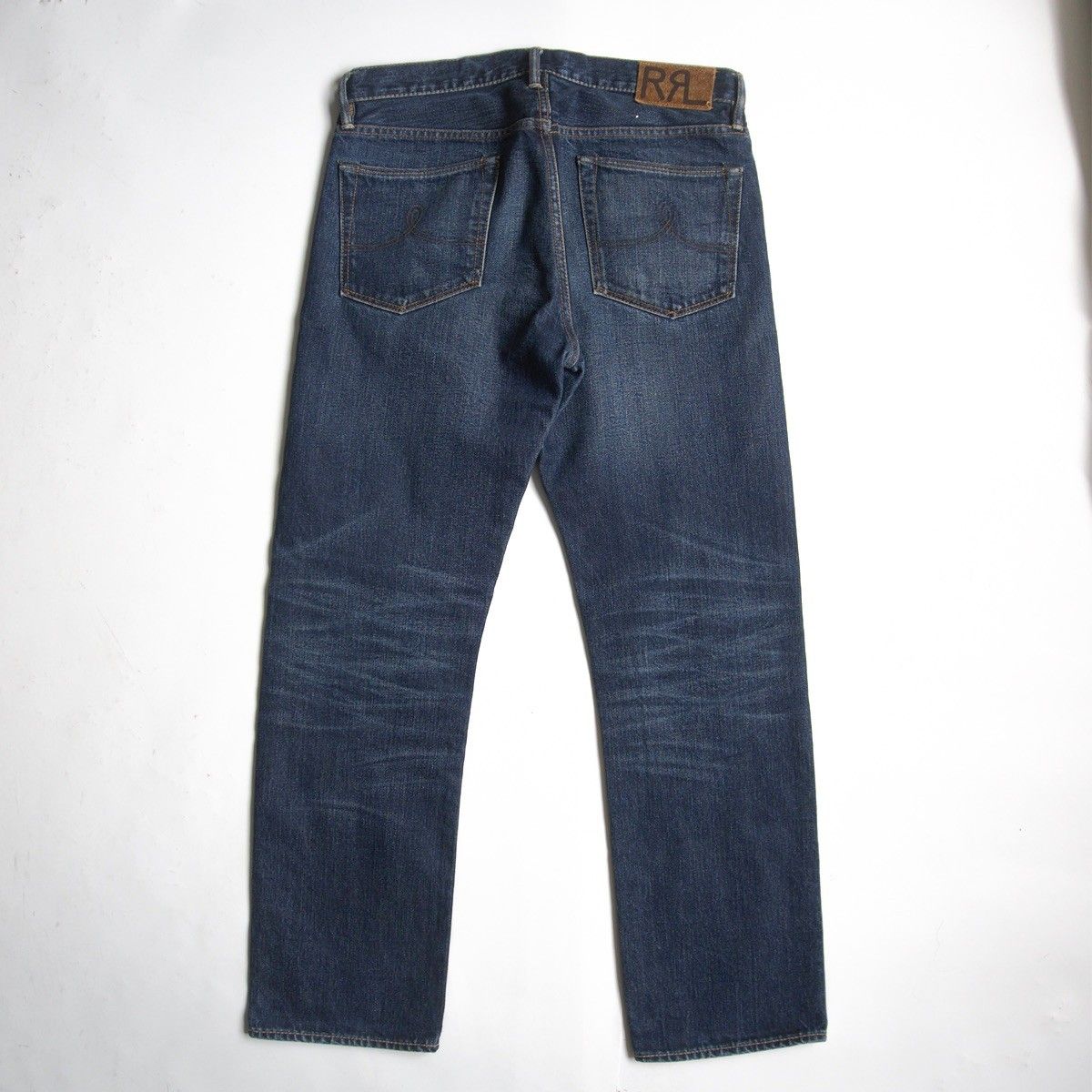 【美品】 RRL 【STRAIGHT-LEG JEANS】【アメリカ製】31×30 ストレートレグ デニムパンツ ダブルアールエル 26040535 美品】 RRL 【STRAIGHT-LEG JEANS】【アメリカ製】31×30 ストレート