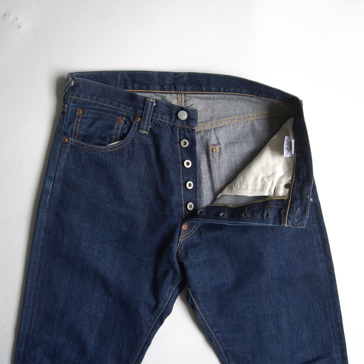 メンズ 【雰囲気抜群/濃紺】EVISU 【WAREHOUSEコラボ】【LOT.9002 