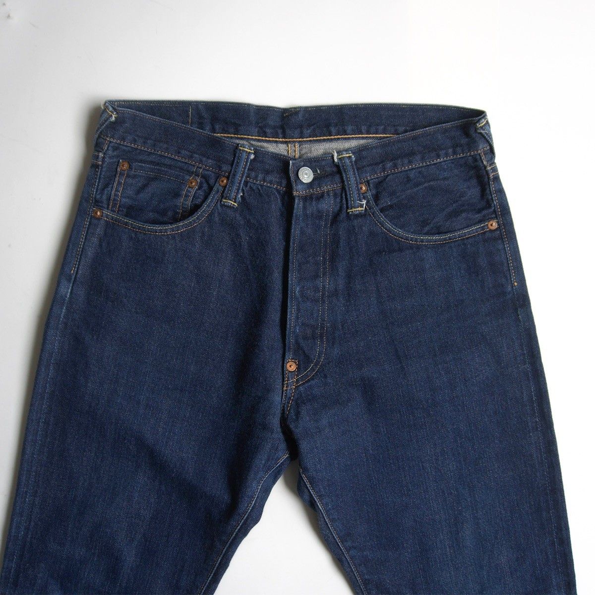 雰囲気抜群/濃紺】EVISU 【WAREHOUSEコラボ】【LOT.9002 デニムパンツ