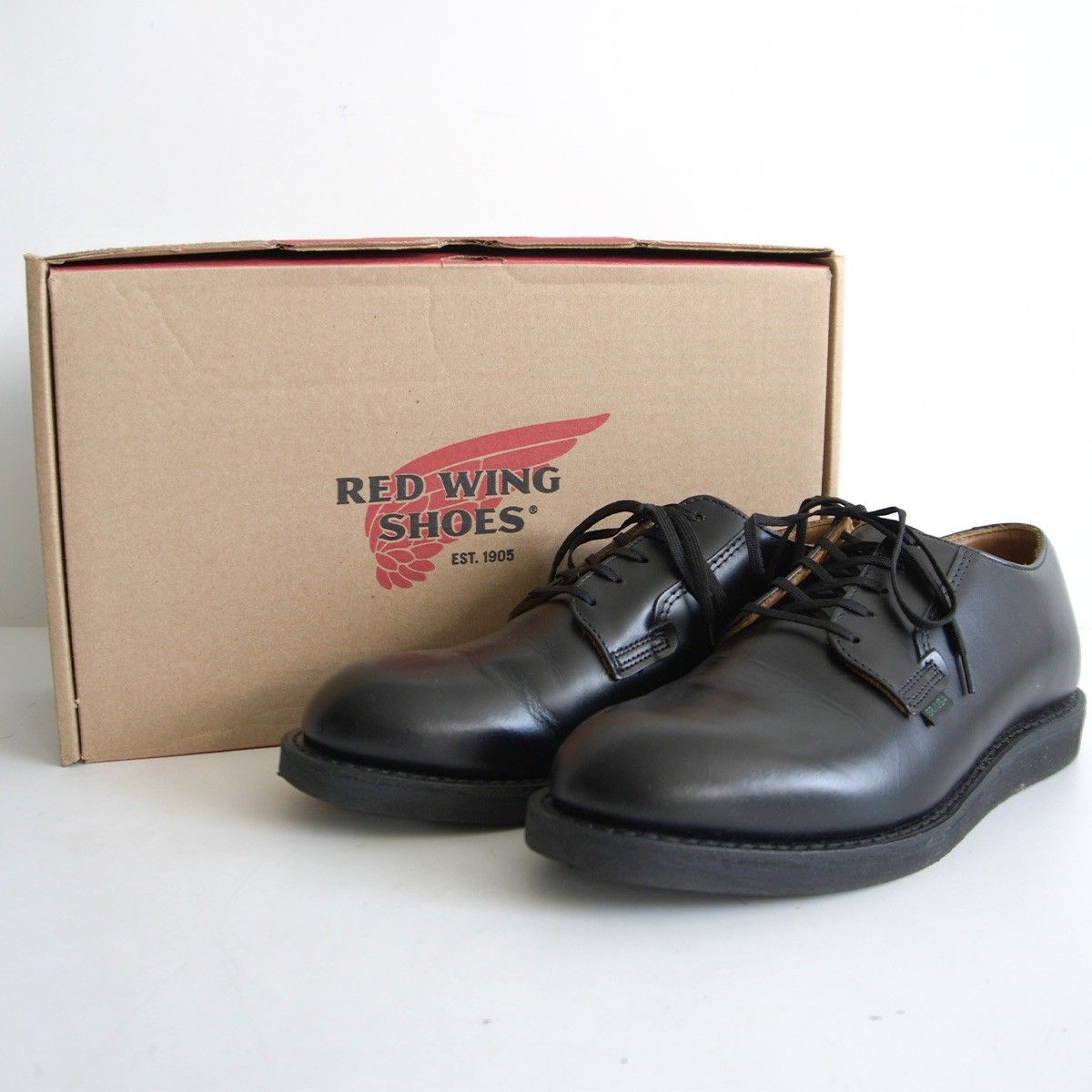箱付き/25年製】REDWING【101 Postman Oxford 】US7D ポストマン