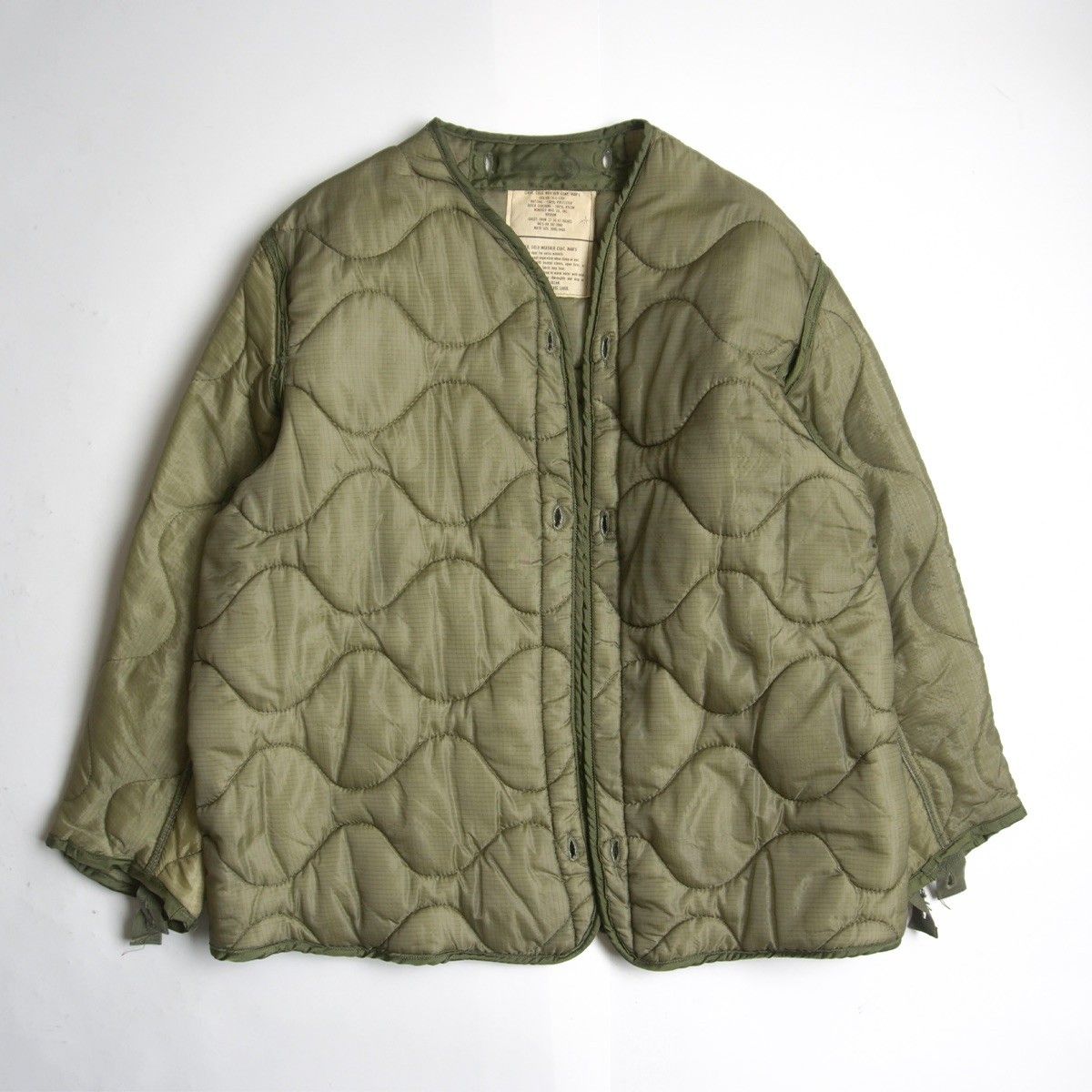 【極美品/90s】US ARMY【M-65 フィールドジャケット/キルティング ライナー】MEDIUM-REGULAR 古着 26040536 極美品/90s】US ARMY【M-65 フィールドジャケット/キルティング