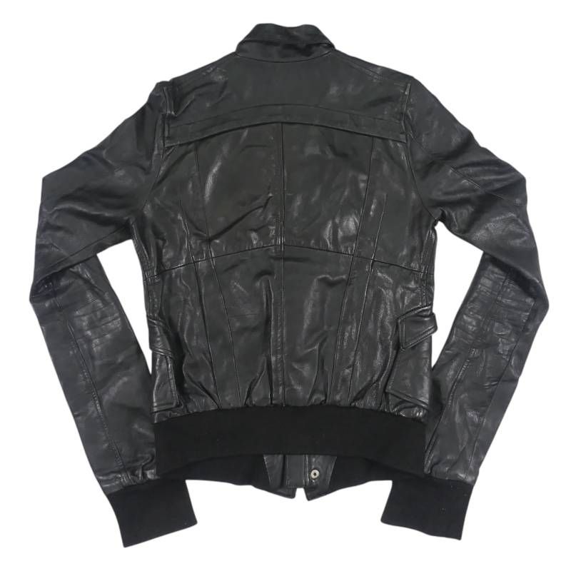 EKAM エカム ライダースジャケット M 黒 羊革 ラムレザー 本革