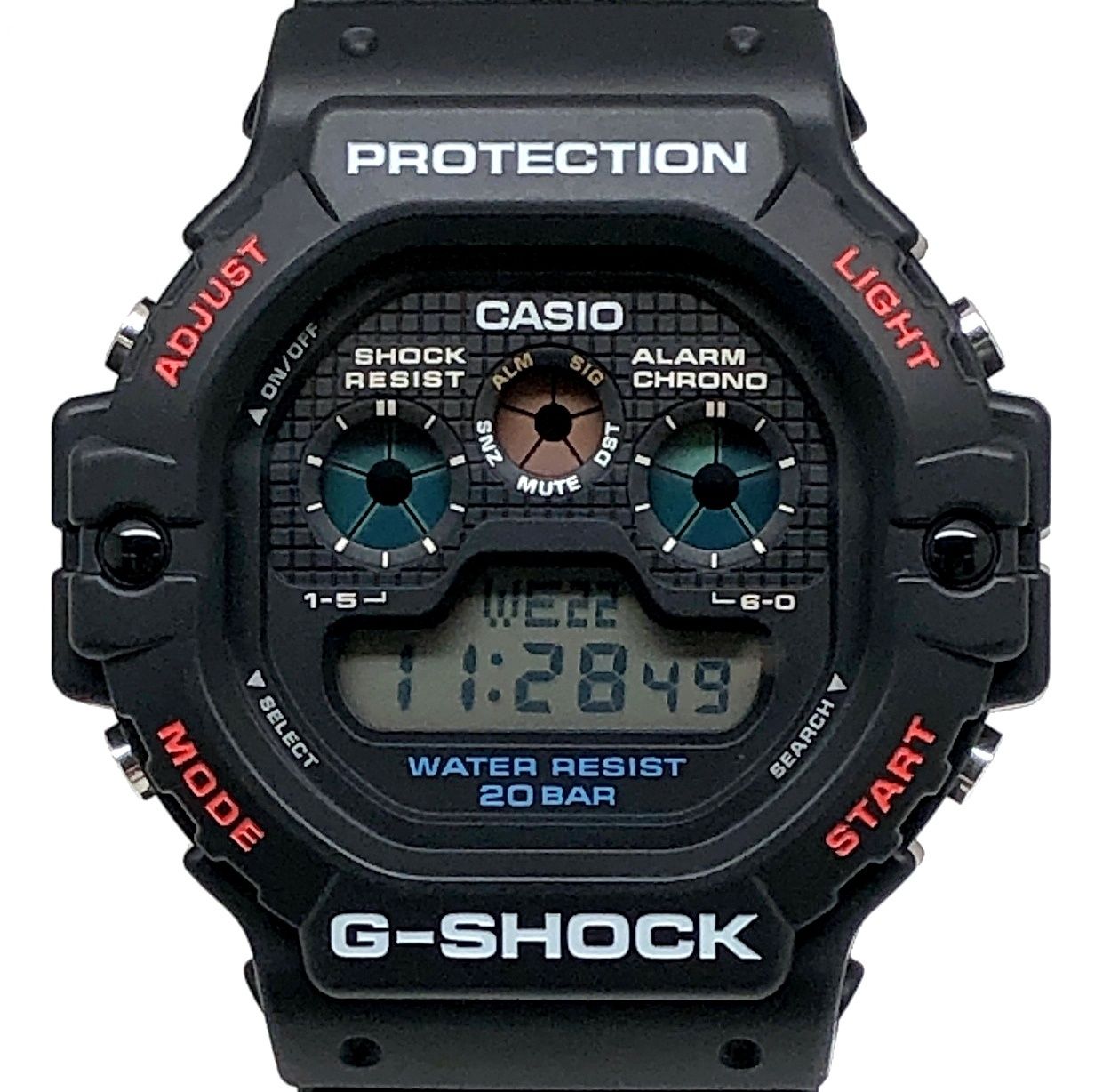 G-SHOCK ジーショック DW-5900-1 初代3つ目 復刻モデル デジタルグラフィック搭載 原点回帰 DW-5900C再現 2018年11月発売 G-SHOCK ジーショック DW-5900-1 初代3つ目 復刻モデル デジタル