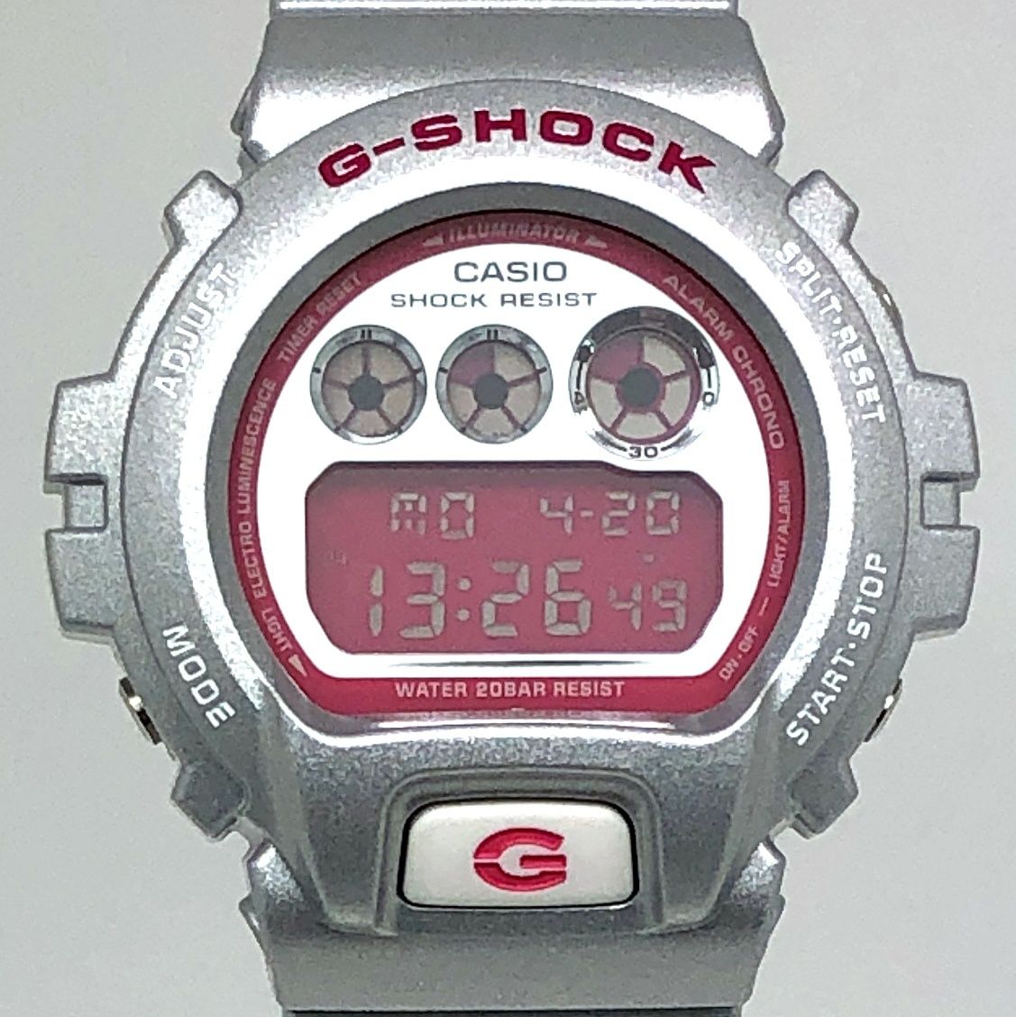 CASIO G-SHOCK DW-6900CB クレイジーカラー シルバーピンク CASIO G-SHOCK DW-6900CB ピンクシルバークレイジーカラー - メルカリ