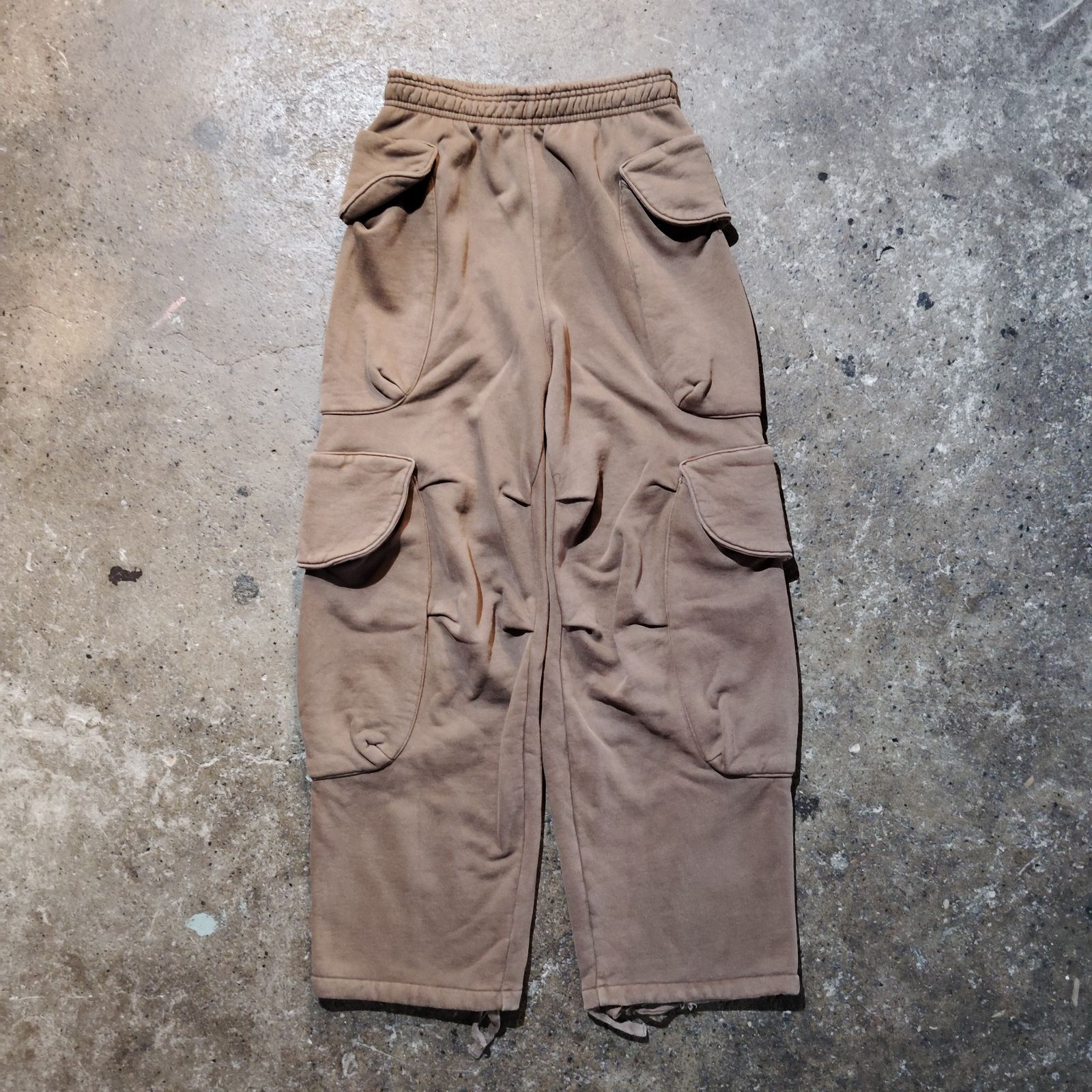 entire studios HEAVY GOCAR SWEAT PANTS XS エンタイアスタジオ ヘビーゴカースウェットパンツ ブラウン