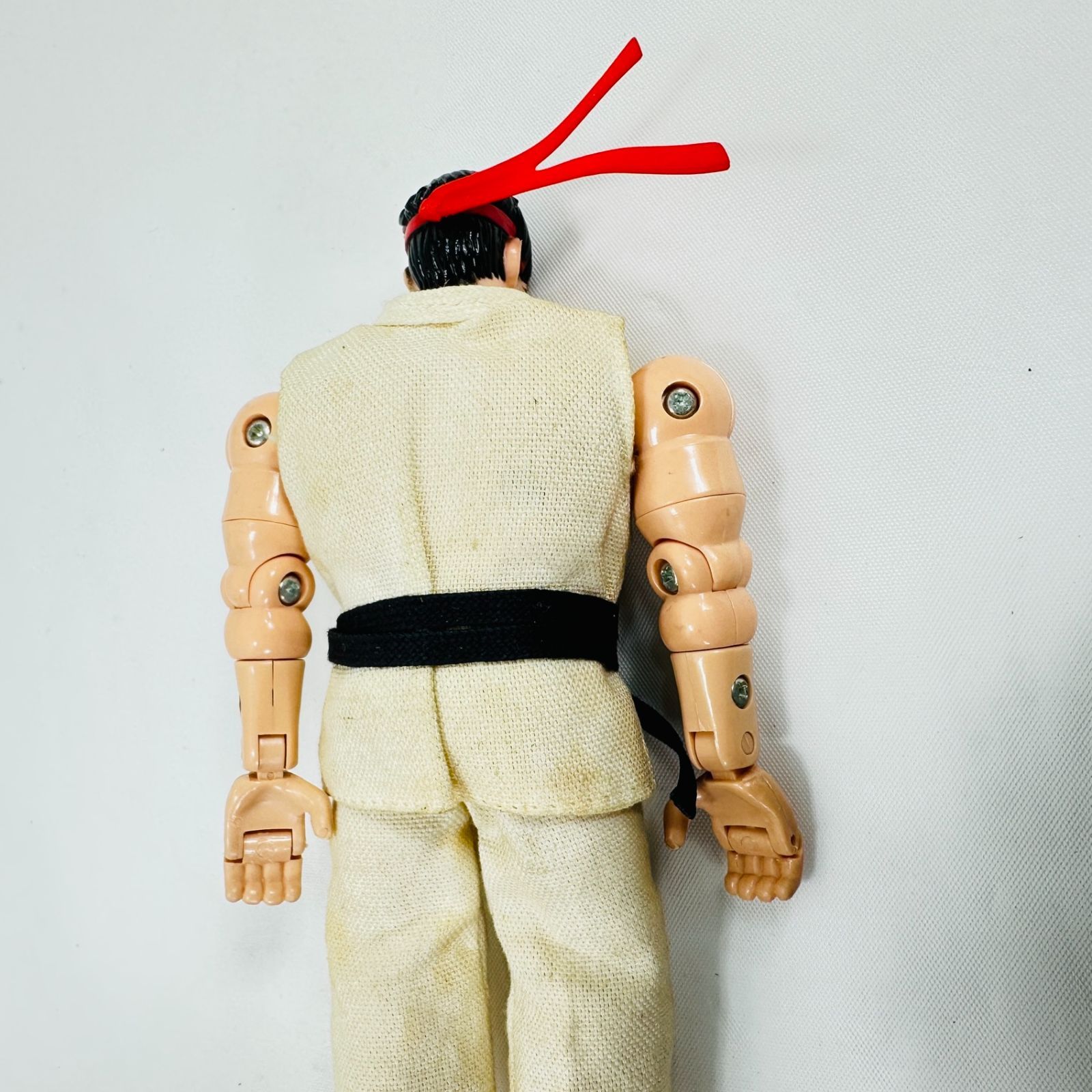 ストリートファイター　リュウ　可動式フィギュア　BANDAI 1993年 日本製 BANDAI ストリートファイター リュウ アクションフィギュア 1993