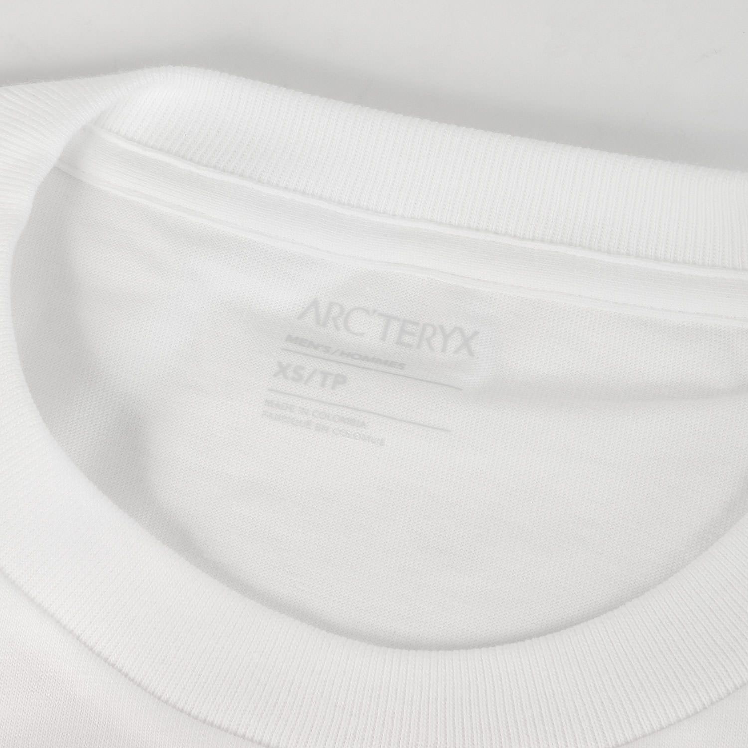 新品】ARC TERYX アークテリクス Tシャツ ホワイト 白 サイズ:XS 