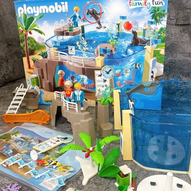 廃盤 生産終了品 playmobil プレイモービル 9060 family fun 水族館