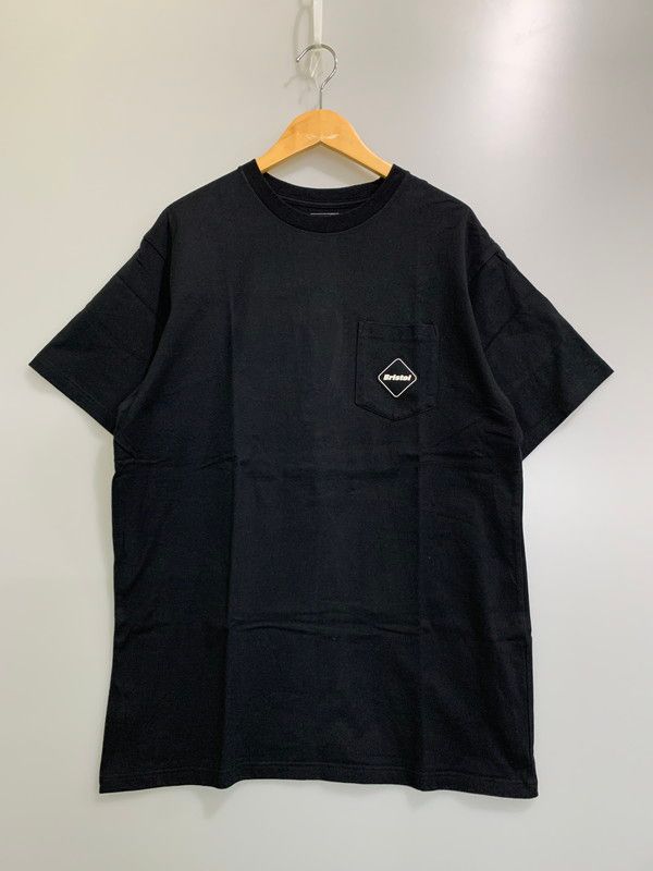 FCRB 21SS BANDANA BIG LOGO TEE サイズL ブラック バンダナビックロゴ 