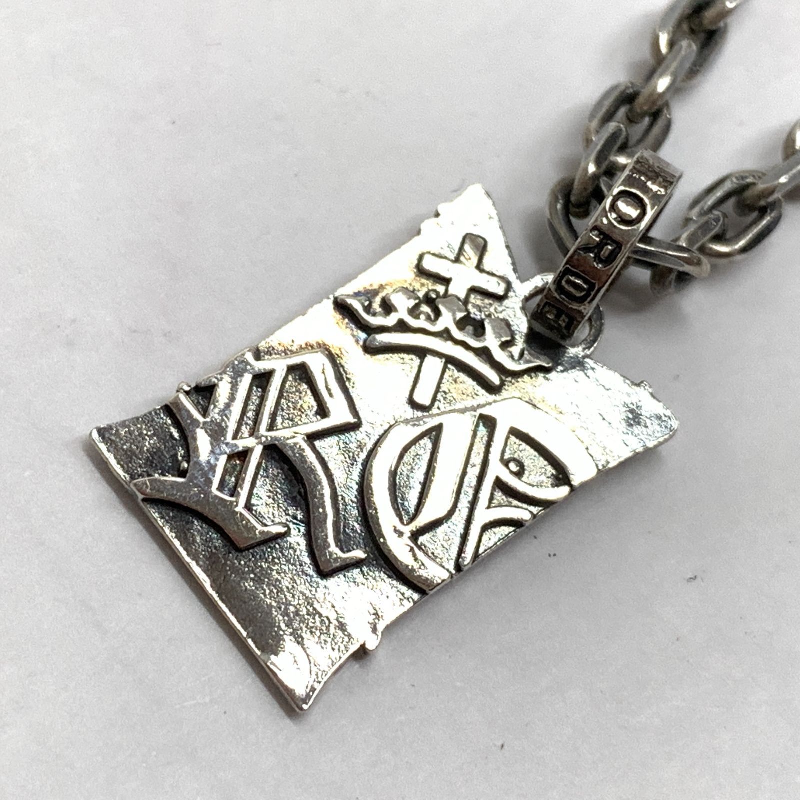ロイヤルオーダー ネックレス ROYAL ORDER ロイヤルオーダー K18 YG タイニー コンソート クロス Cz