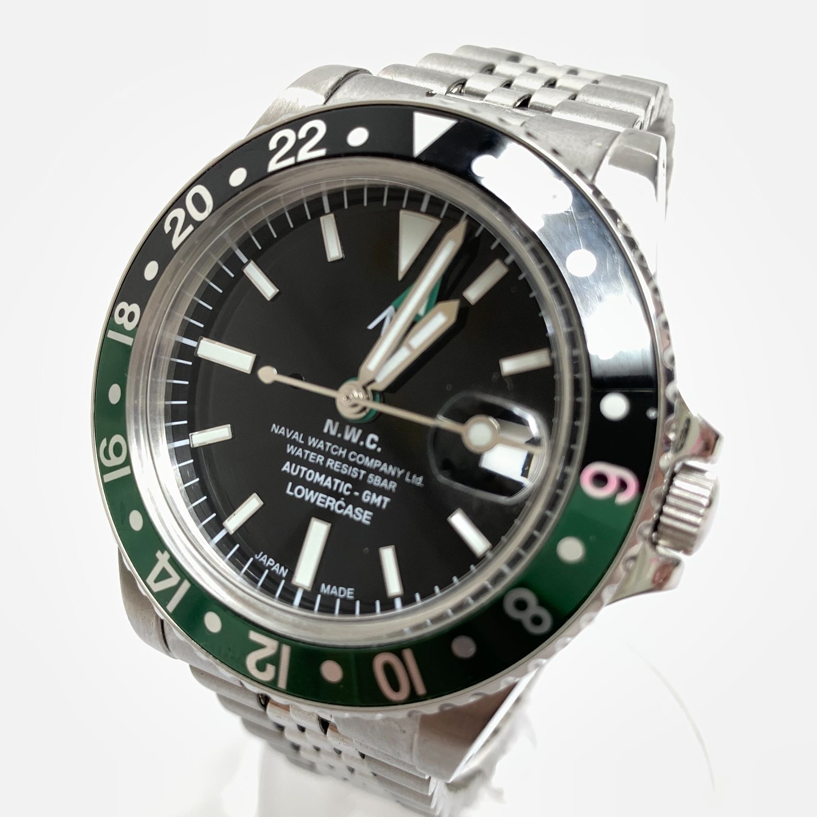 f001 A ナバルウォッチ NAVAL WATCH メンズ 自動巻き 腕時計 NH34-GMT